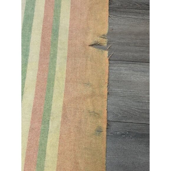 Vintage Laurentian Pure Wool Blanket By Ayers Of Lachute 73 x 83 MADE IN CANADA - Picture 10 of 12